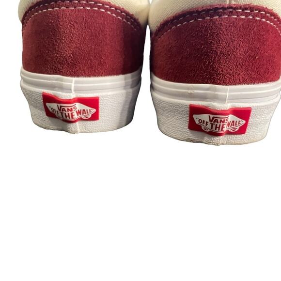 VANS Style 36 Retro Sport (Red / White) unisex sneakers w size 6 men’s size 4.5 - Picture 5 of 8